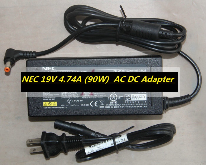 *Brand NEW* NEC FOR ADP-90YB E AP-1900-23 AP-1900-35 5.5*2.5 19V 4.74A (90W) AC DC Adapter POWER SUPPLY